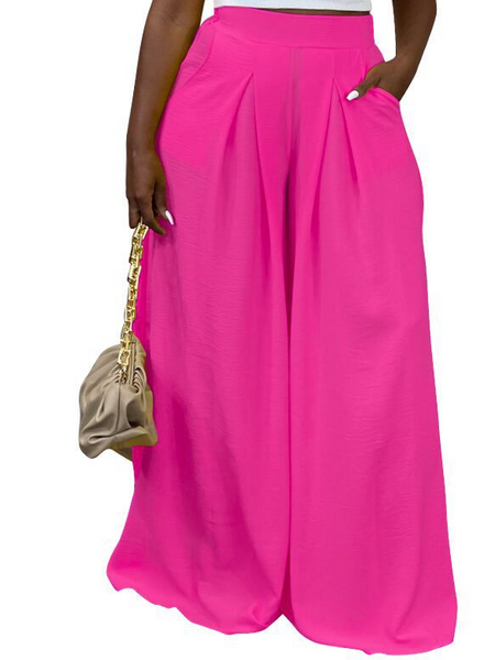 Casual Wide Leg Pants